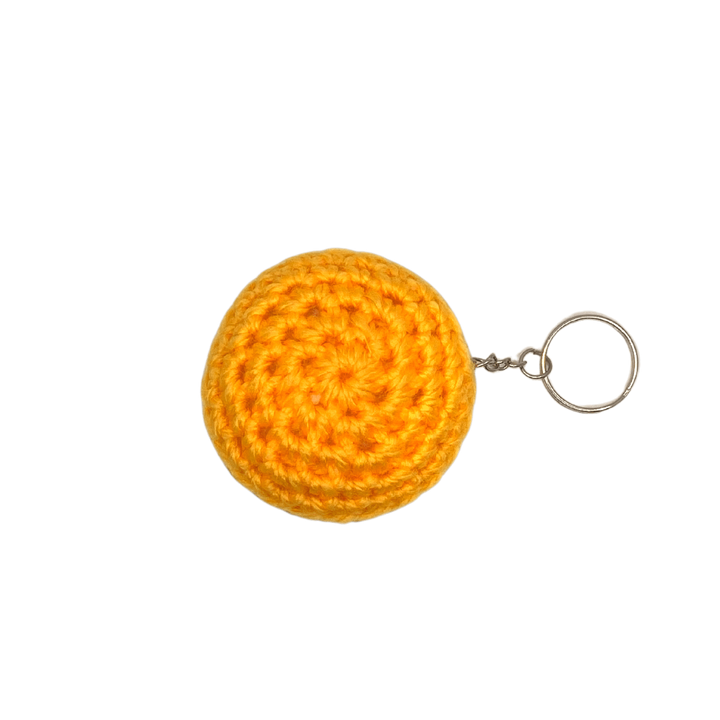 400 Lux Hand-Crocheted Macaron Keychain