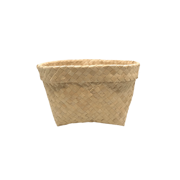 Mula Isla Plain Handwoven Buri Planter
