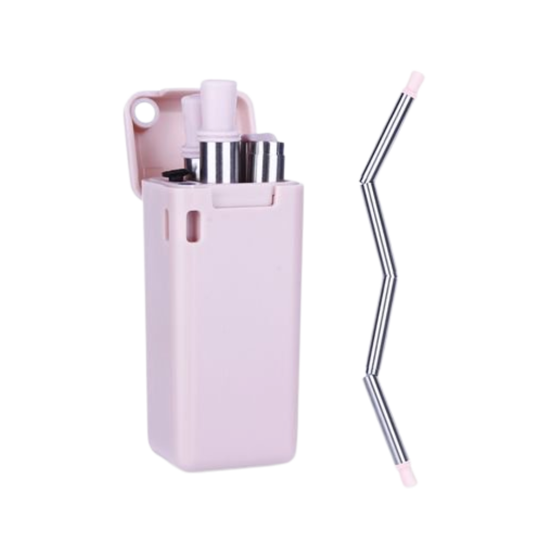 Eco-Loving Ideas Foldable Metal Straw
