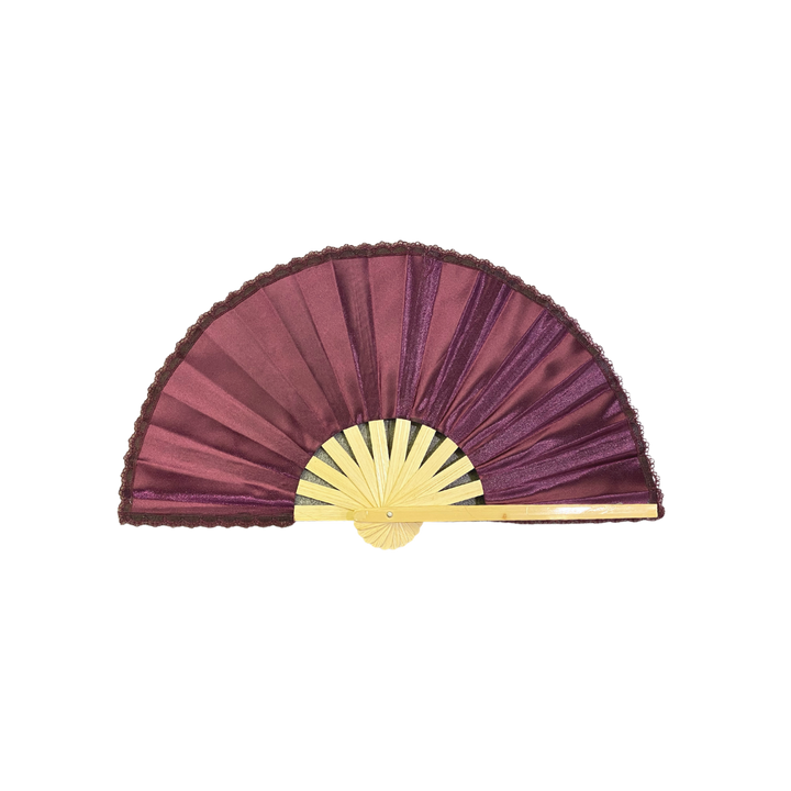 House of Habi PH Plain Satin Folding Fan