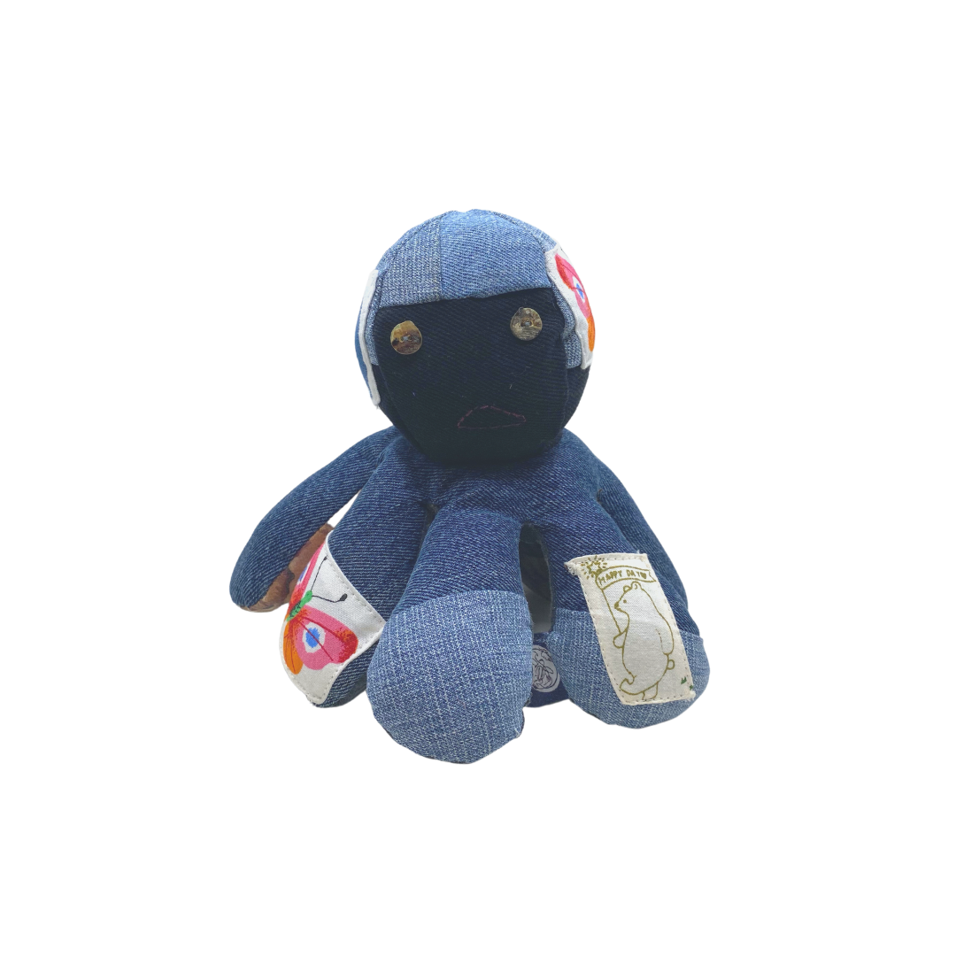 Tagpi-Tagpi Reversible Octopus Plushie