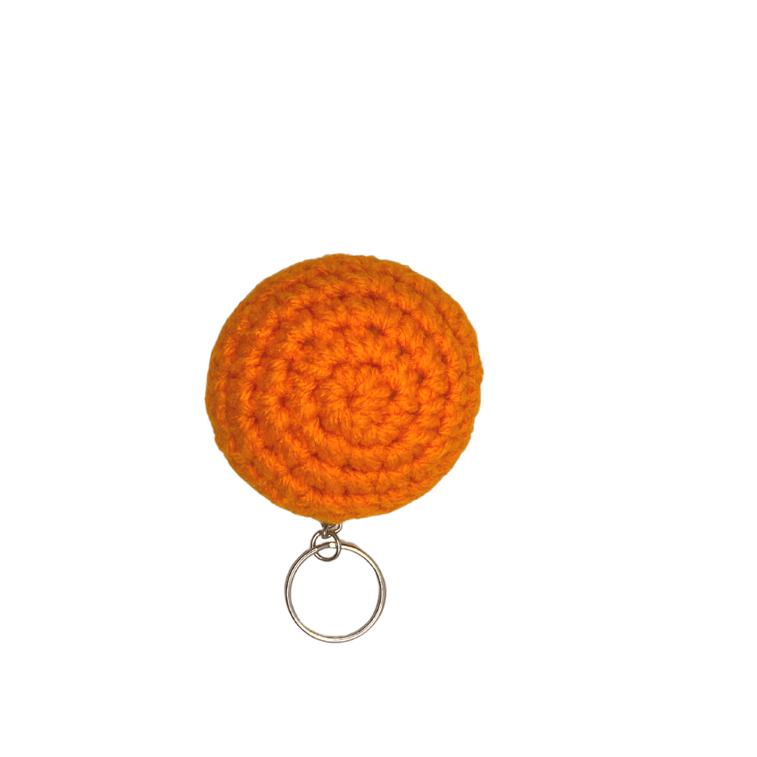 400 Lux Hand-Crocheted Macaron Keychain