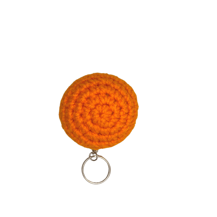 400 Lux Hand-Crocheted Macaron Keychain