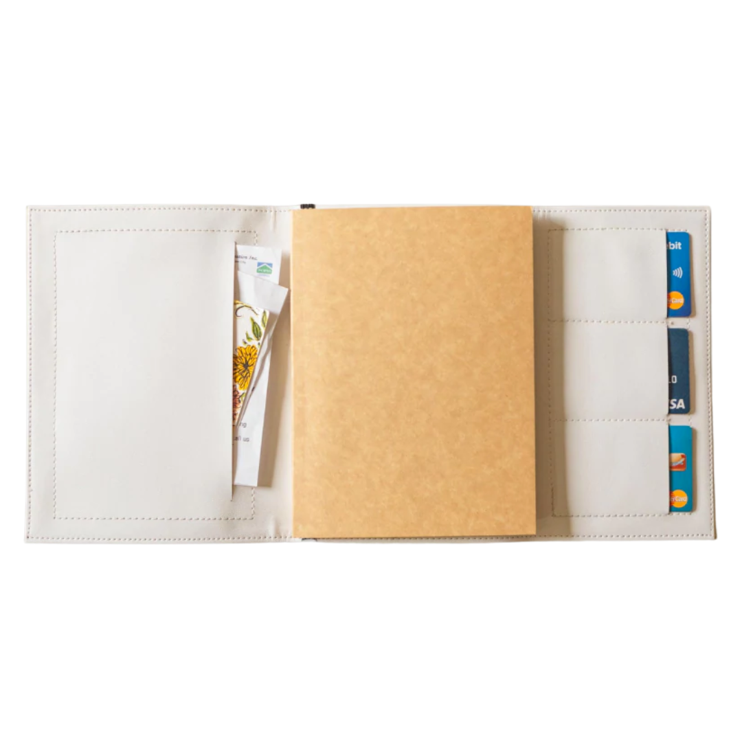 Jacinto and Lirio Artisan II Vegan Leather Dual-Cover Notebook Case