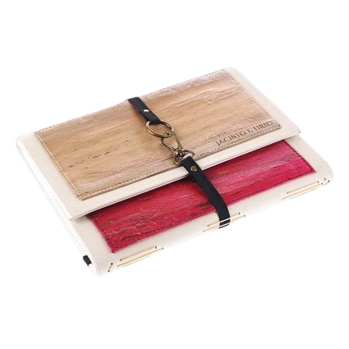 Jacinto and Lirio Artisan II Vegan Leather Dual-Cover Notebook Case