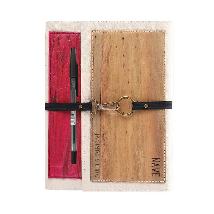 Jacinto and Lirio Artisan II Vegan Leather Dual-Cover Notebook Case