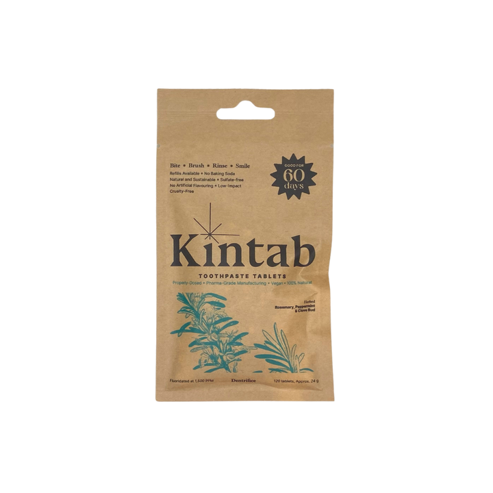 Kintab Toothtabs Toothpaste Tablets with Fluoride