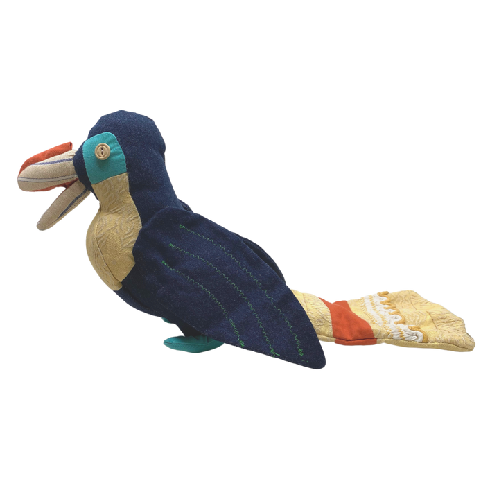 Tagpi-Tagpi Hornbill Plushie
