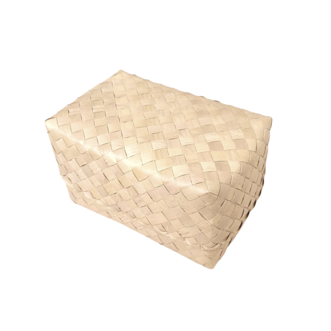 Mula Isla Large Plain Handwoven Tampipi Buri Box