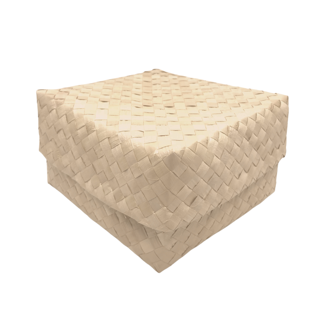 Mula Isla Large Plain Handwoven Tampipi Buri Box