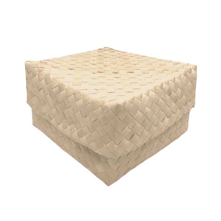 Mula Isla Large Plain Handwoven Tampipi Buri Box
