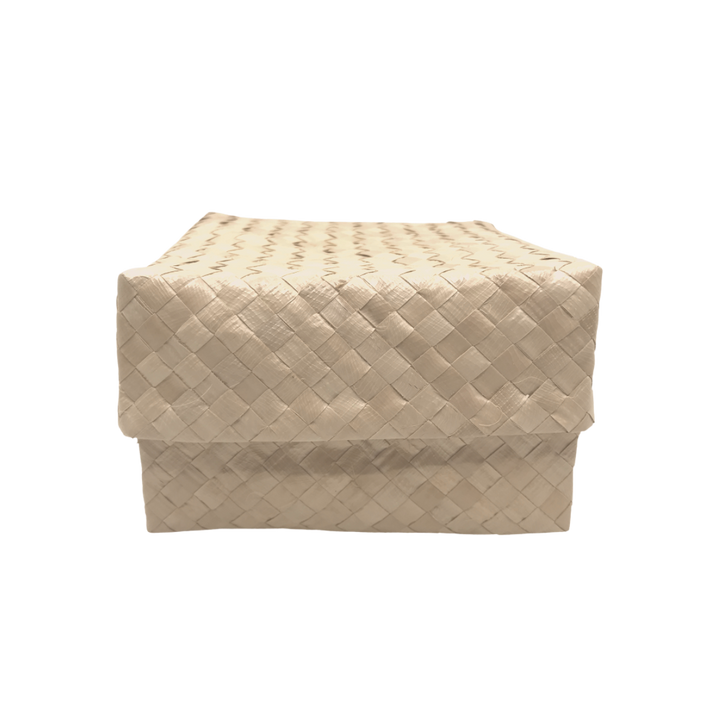 Mula Isla Large Plain Handwoven Tampipi Buri Box