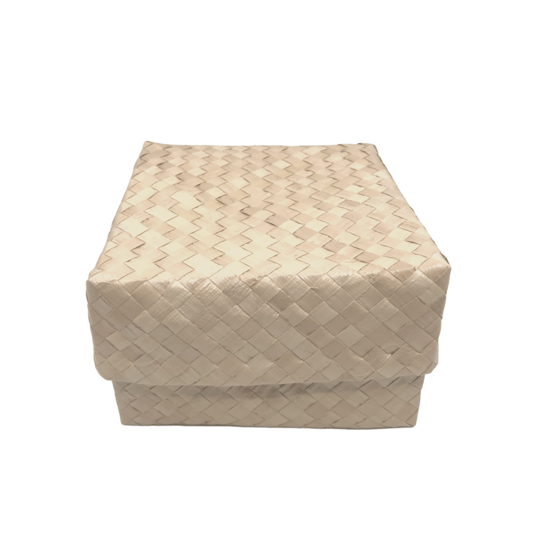Mula Isla Large Plain Handwoven Tampipi Buri Box