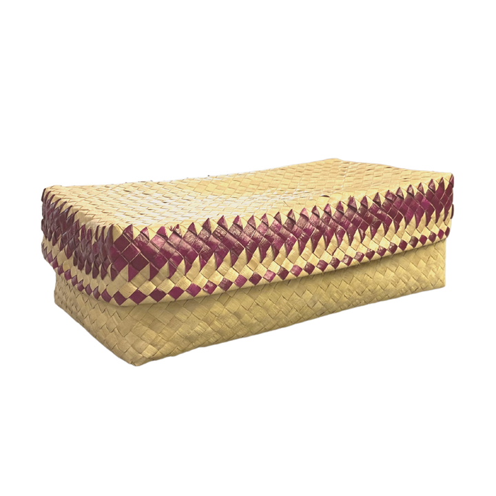 Mula Isla Christmas Handwoven Tampipi Buri Box