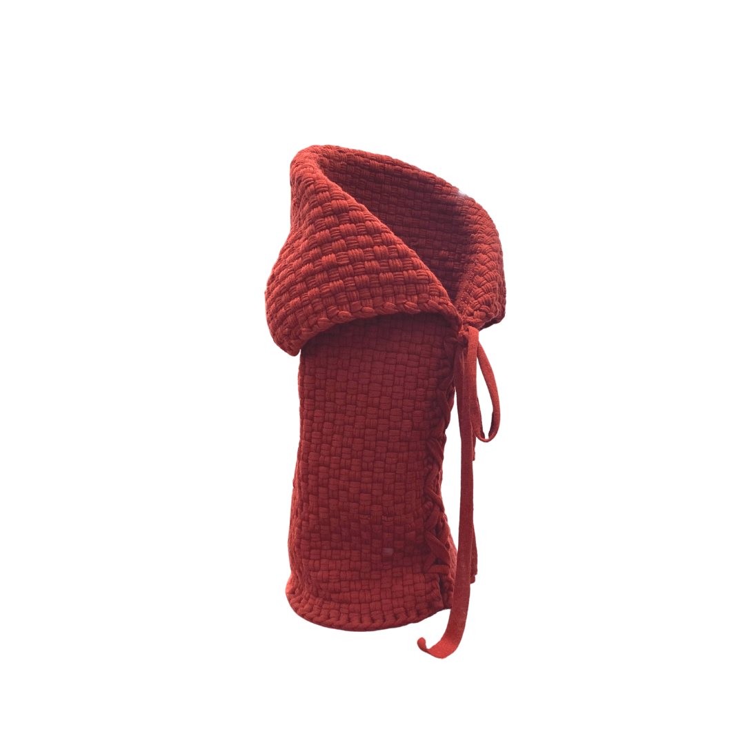 HABI Footwear and Lifestyle Hand-Woven Wine Holder