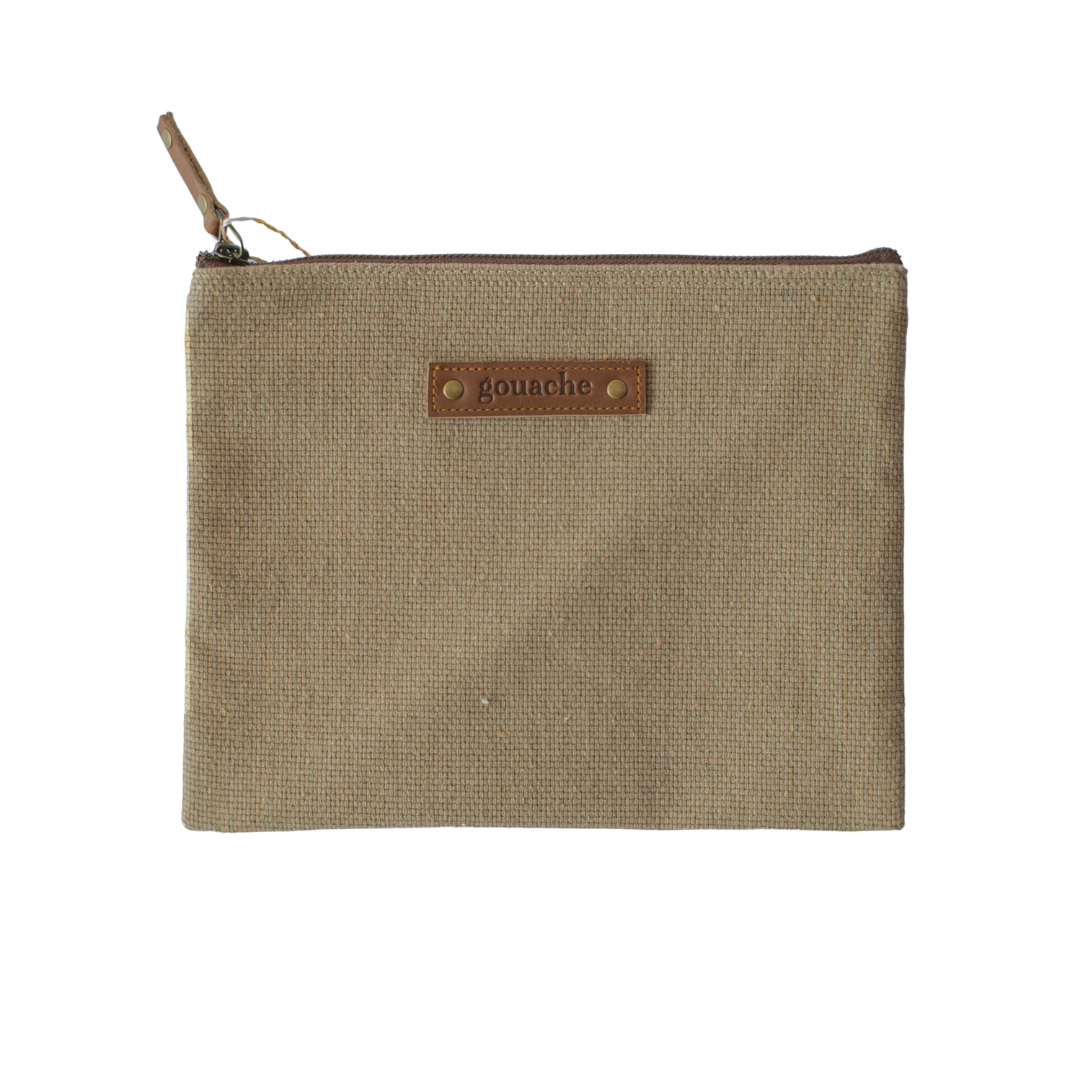 Gouache Charlie Canvas Pouch