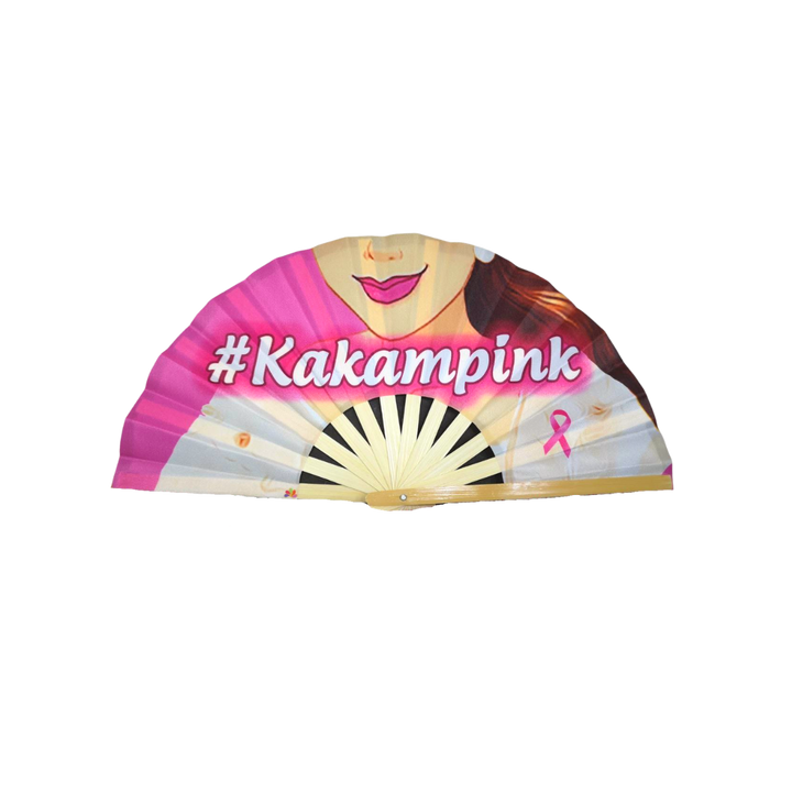 House of Habi PH Satin Folding Fan with Design