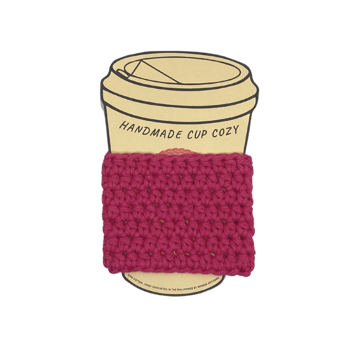 400 Lux Hand Crocheted Cup Cozy