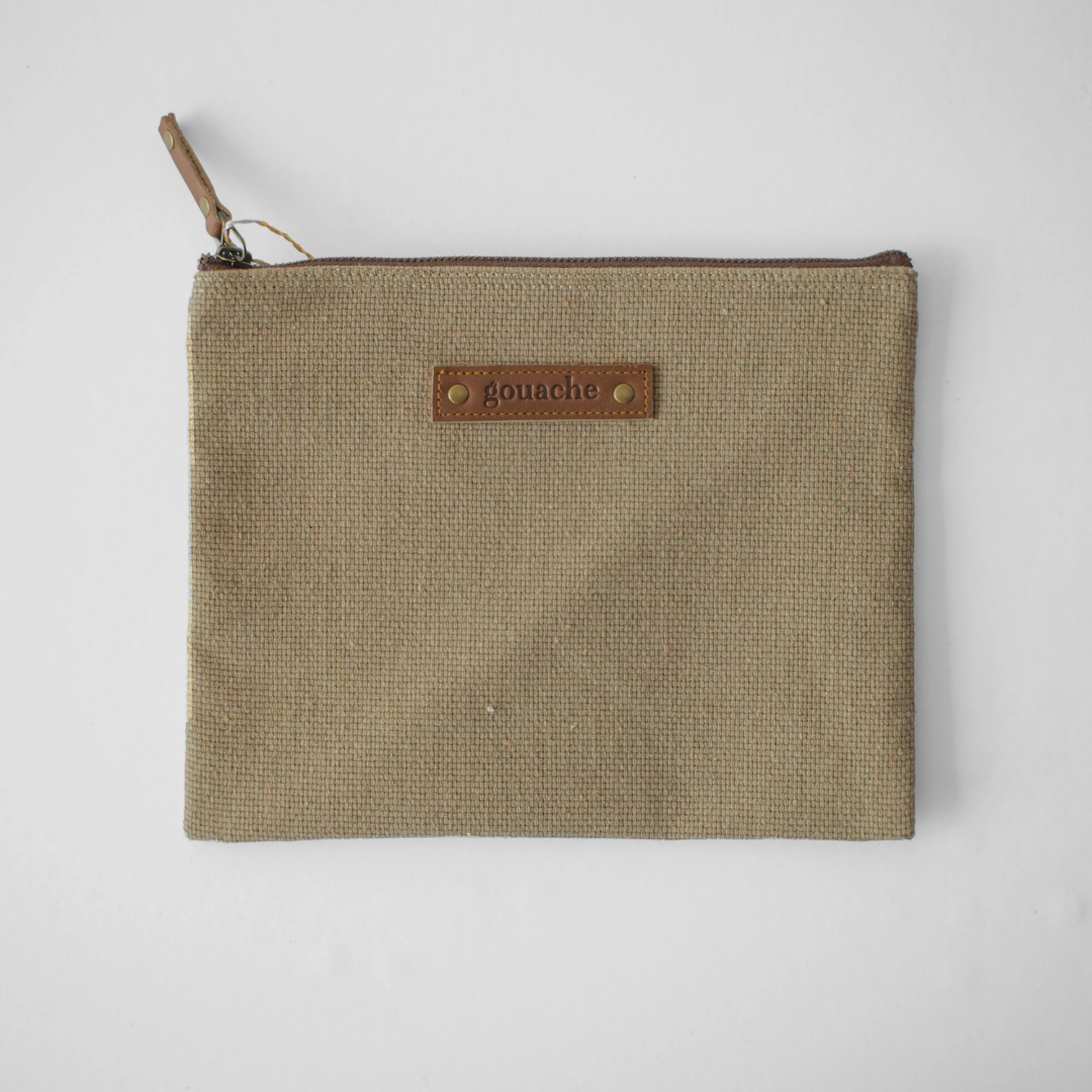 Gouache Charlie Canvas Pouch