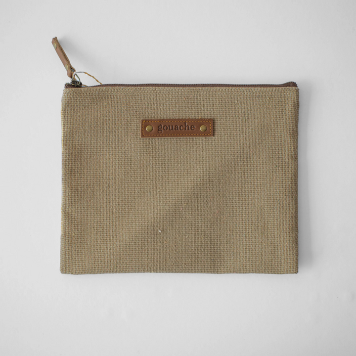 Gouache Charlie Canvas Pouch