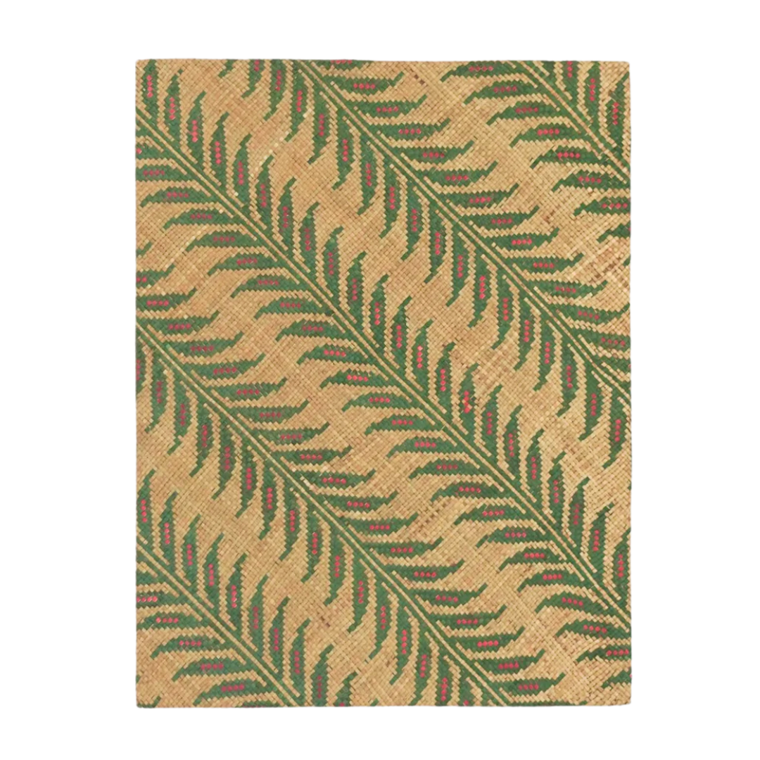 Woven Large Larawan Banig Frame