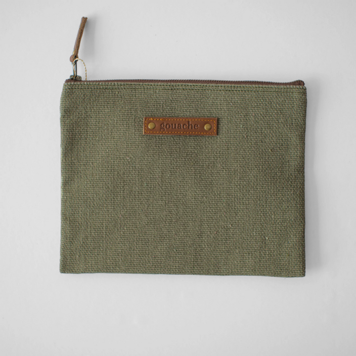 Gouache Charlie Canvas Pouch