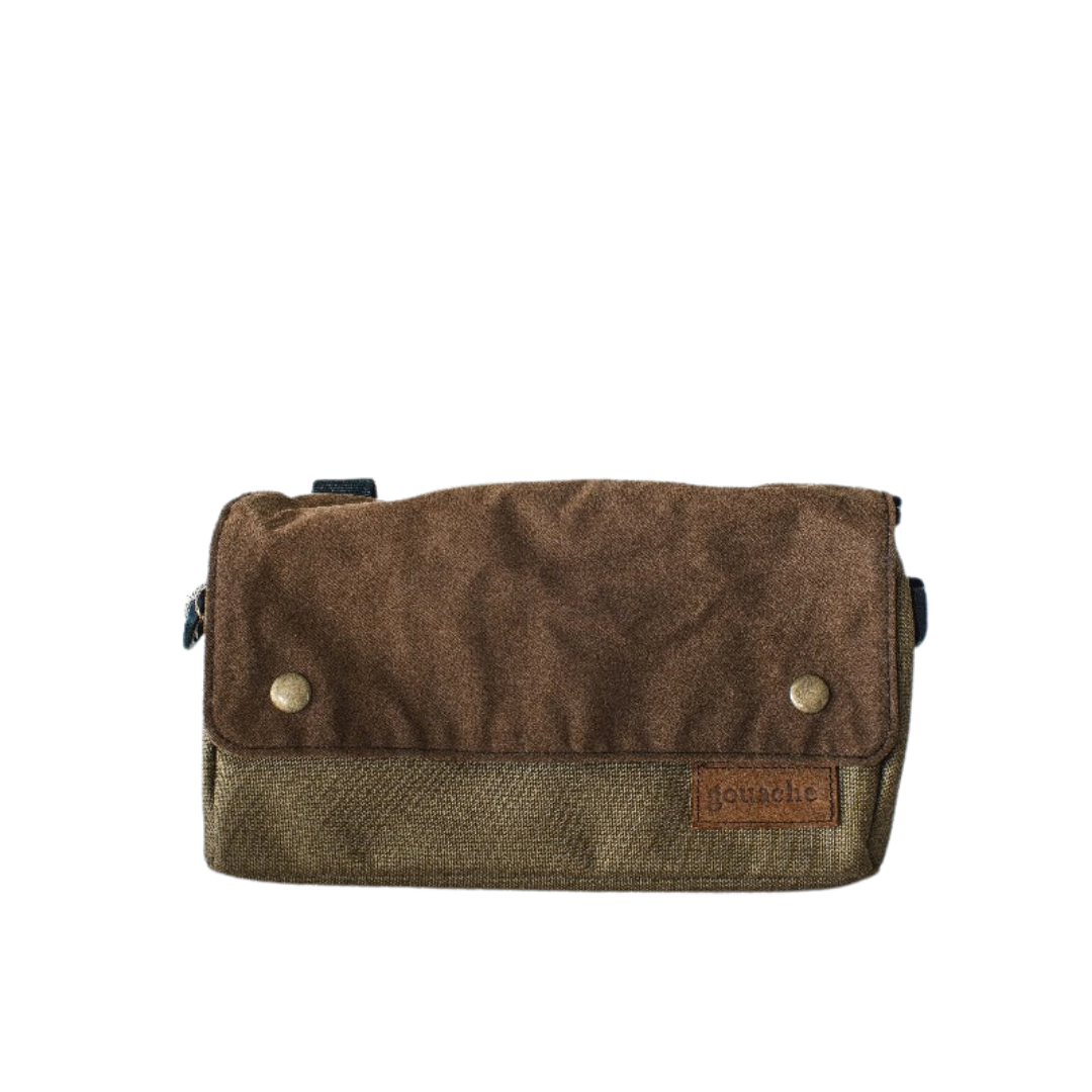 Gouache	Otto Waxed Canvas Rider Bag