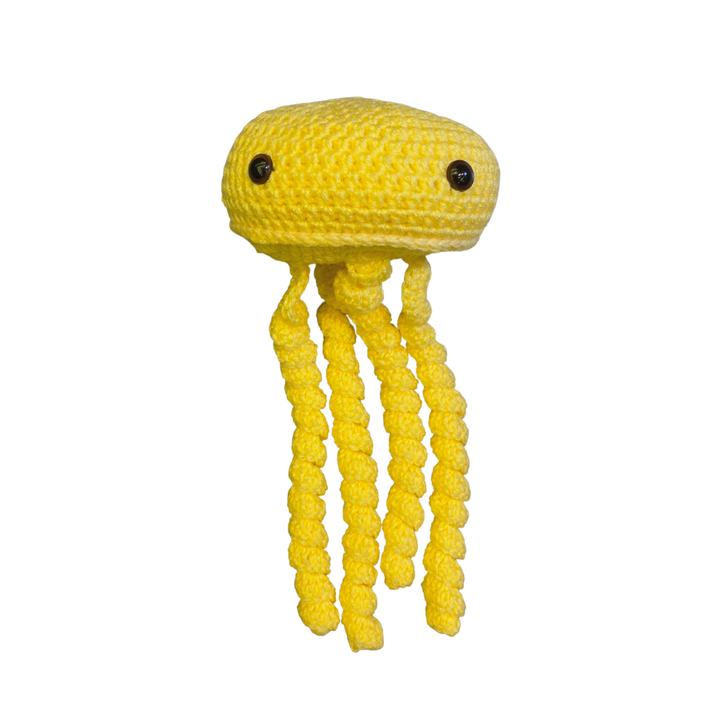 400 Lux Hand-Crocheted Jellyfish