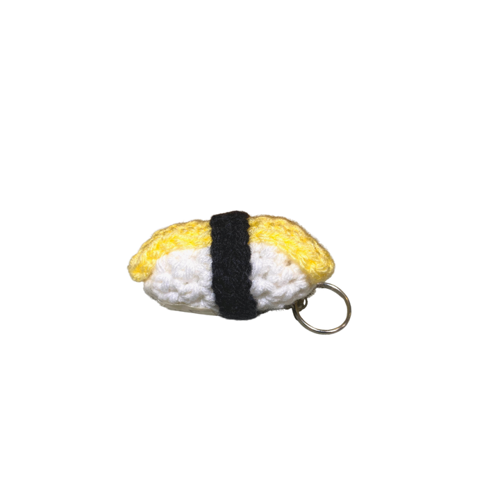 400 Lux Hand Crocheted Sushi Keychain