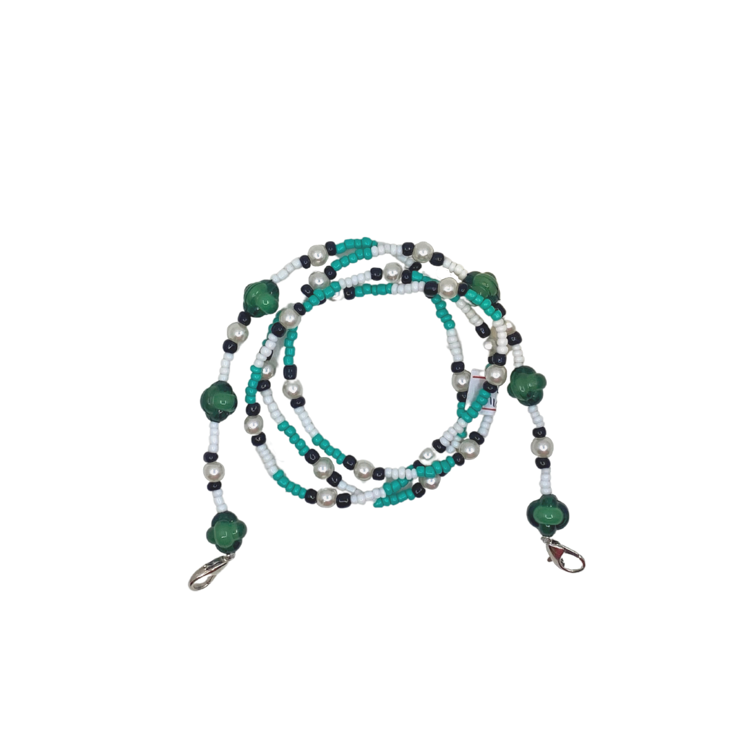 HABI Footwear and Lifestyle Beaded Mask Necklace