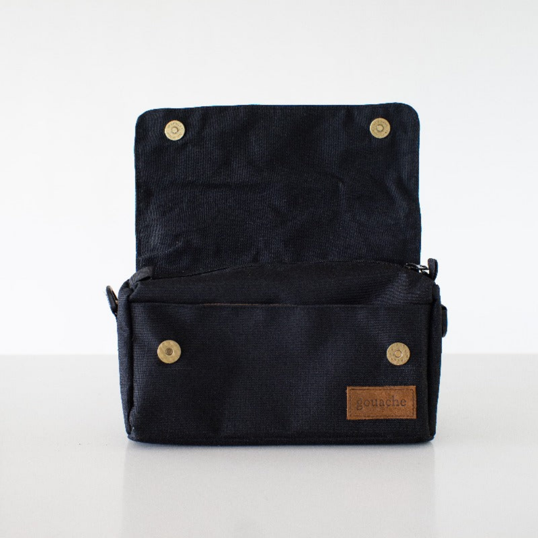 Gouache	Otto Waxed Canvas Rider Bag