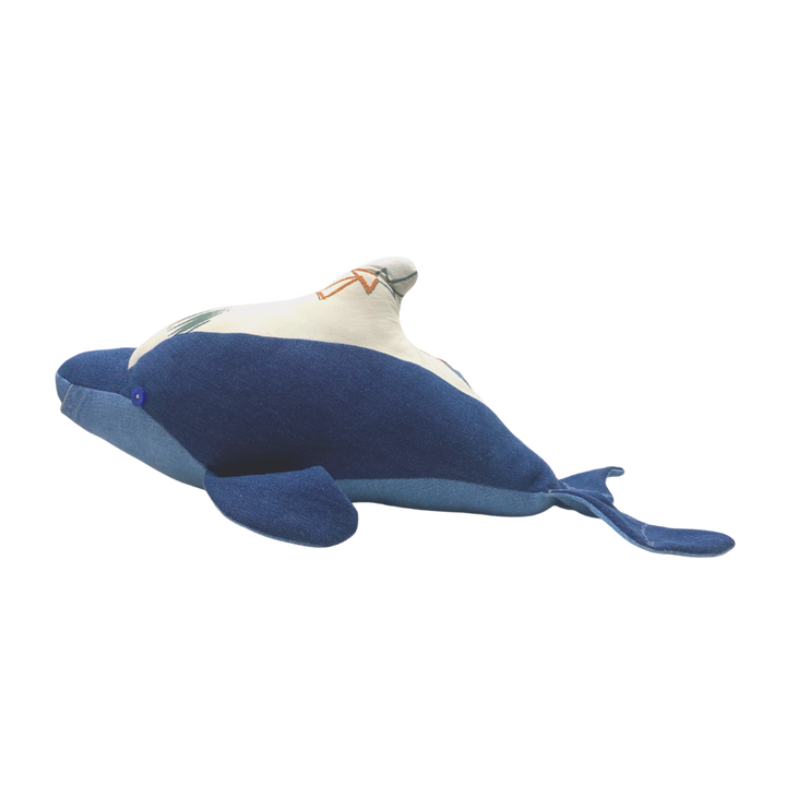 Tagpi-Tagpi Dolphin Plushie