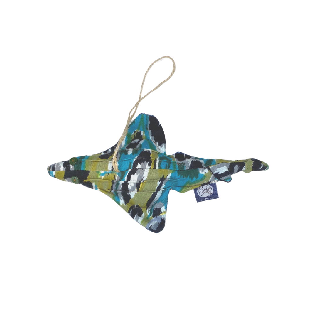 Tagpi-Tagpi Guitarfish Plushie