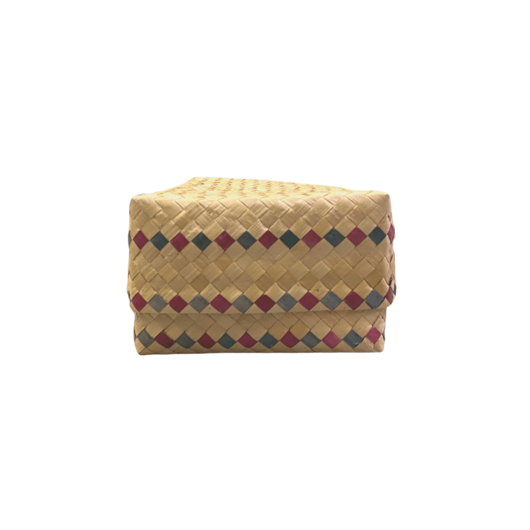 Mula Isla Christmas Handwoven Tampipi Buri Box