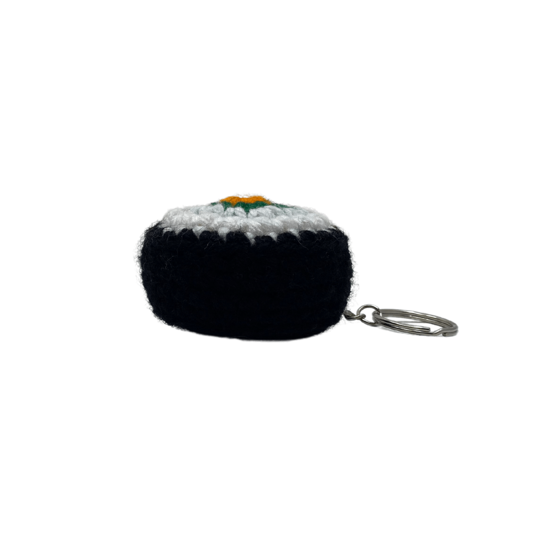 400 Lux Hand Crocheted Sushi Keychain