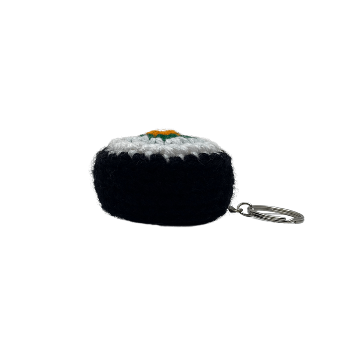 400 Lux Hand Crocheted Sushi Keychain