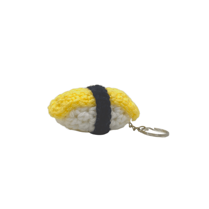 400 Lux Hand Crocheted Sushi Keychain