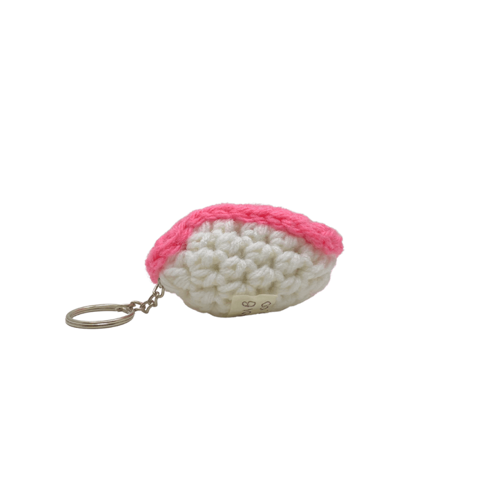 400 Lux Hand Crocheted Sushi Keychain