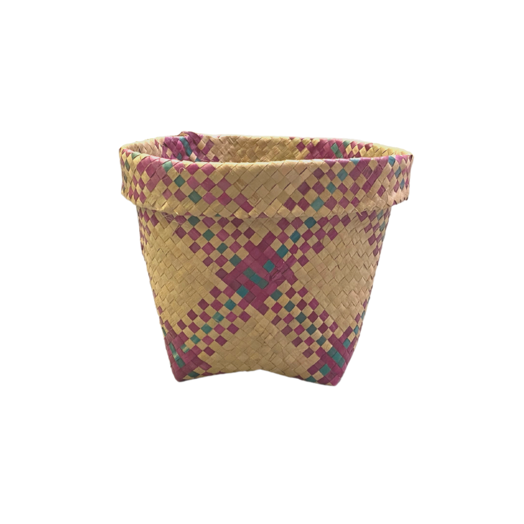 Mula Isla Christmas Handwoven Buri Planter