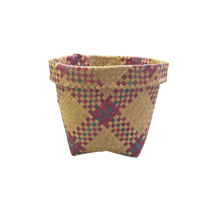 Mula Isla Christmas Handwoven Buri Planter