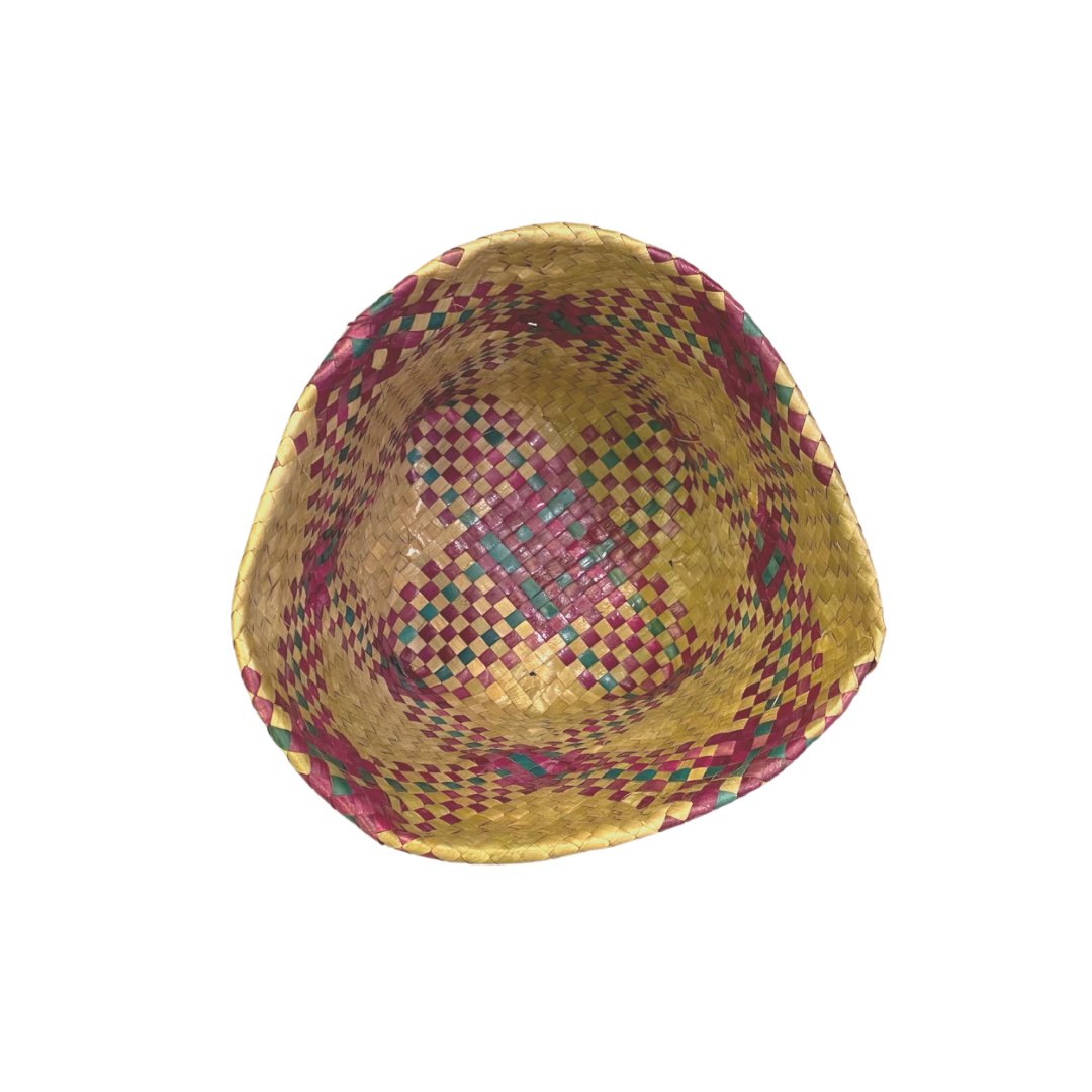 Mula Isla Christmas Handwoven Buri Planter
