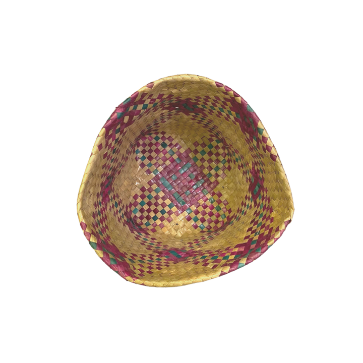 Mula Isla Christmas Handwoven Buri Planter