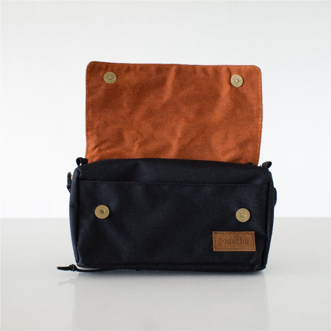 Gouache	Otto Waxed Canvas Rider Bag