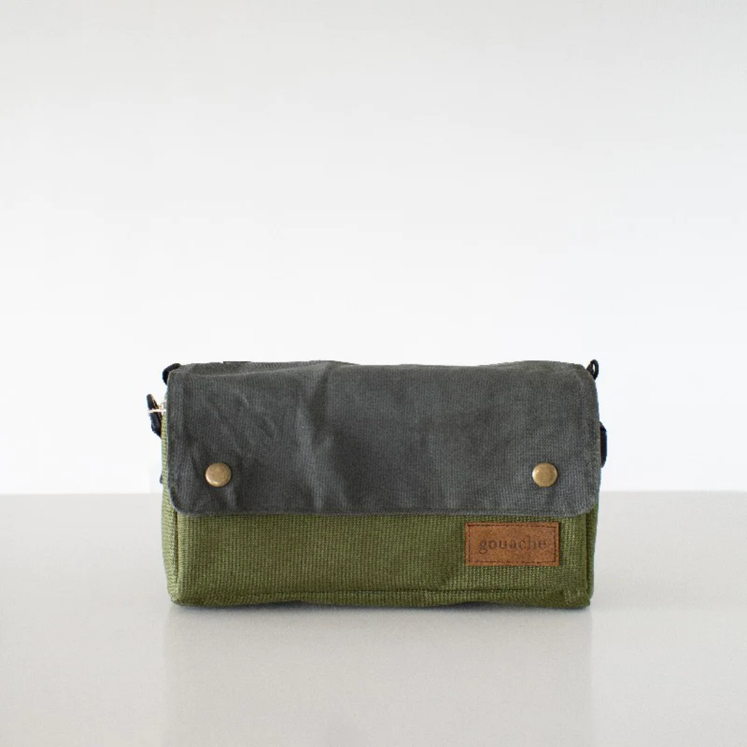 Gouache	Otto Waxed Canvas Rider Bag