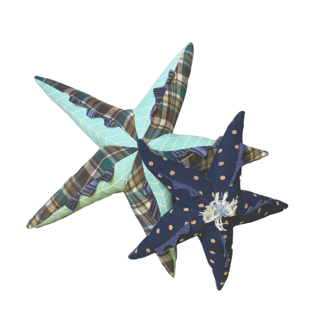 Tagpi-Tagpi Starfish Plushie