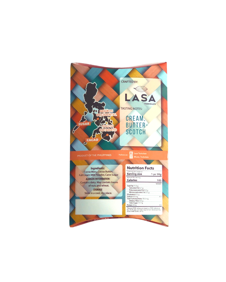 Lasa Tsokolate 48% Milk Chocolate Bar