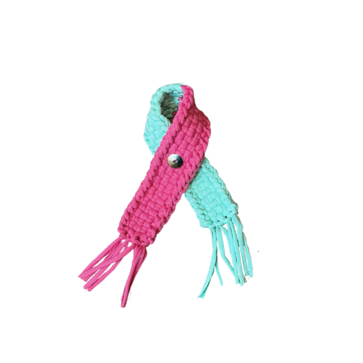 HABI Footwear and Lifestyle Handwoven Pink Ribbon