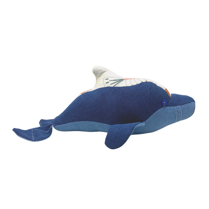 Tagpi-Tagpi Dolphin Plushie
