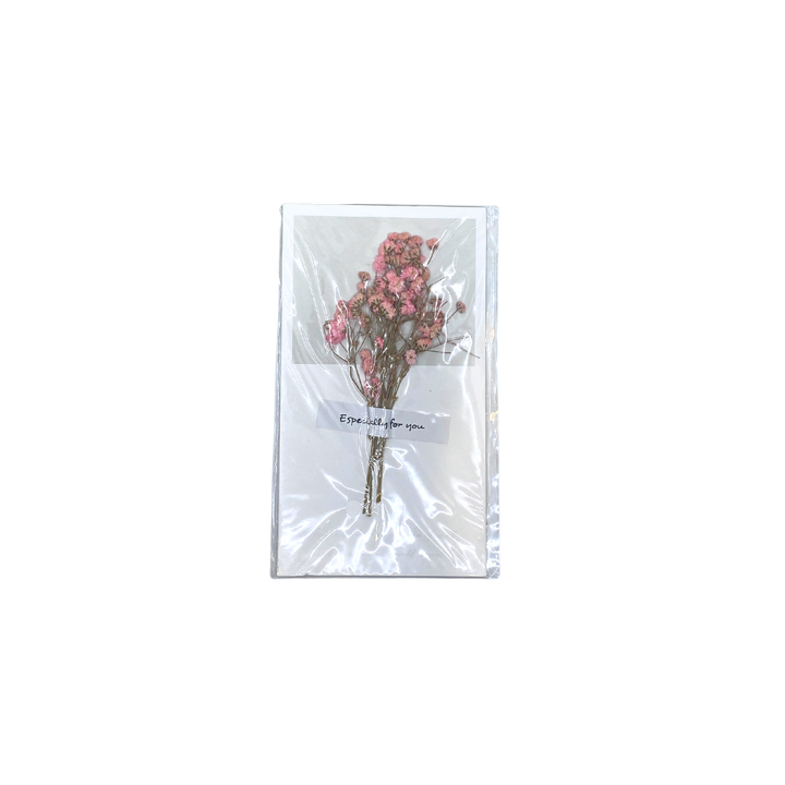 Evergarden Manila Greeting Card with Dried Flowers