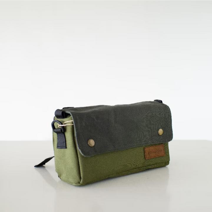 Gouache	Otto Waxed Canvas Rider Bag